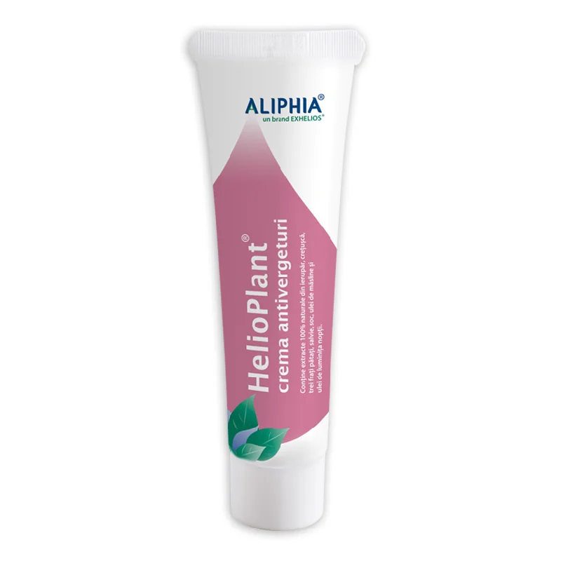 Crema Antivergeturi HelioPlant, 125ml, Aliphia