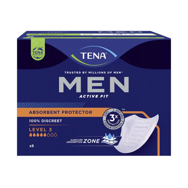 Protectie Absorbanta Barbati, Tena Men Level 3, 8 Bucati