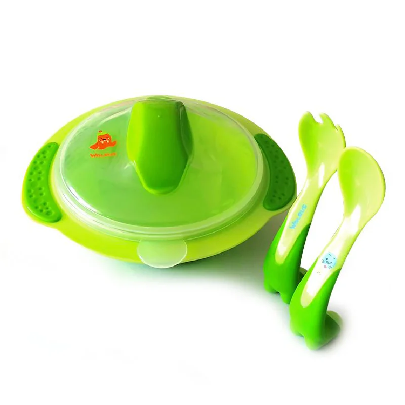 Set Boluri În Formă De Morsă Cu Tăcuțuri, Verde, PUR