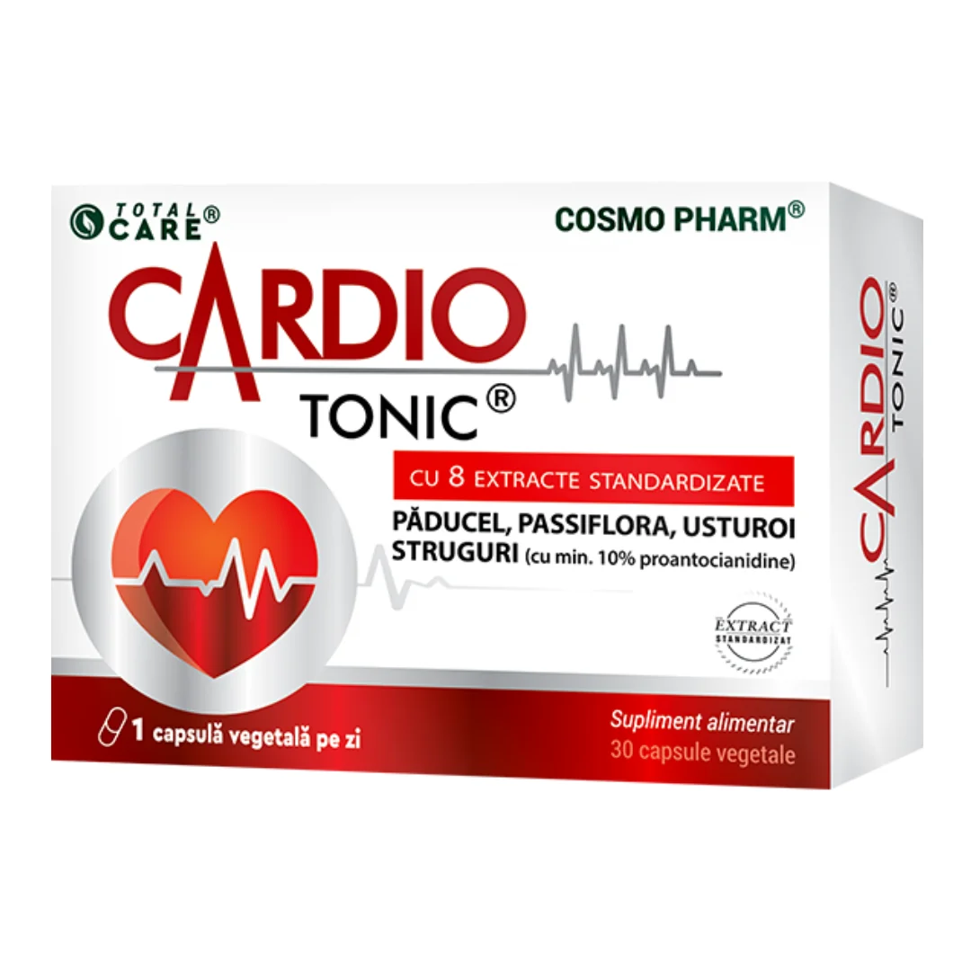 Cardio Tonic, 30 Capsule Vegetale, Cosmo Pharm