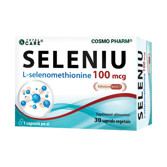 Seleniu Select, 100mcg, 30 Capsule, Cosmo Pharm