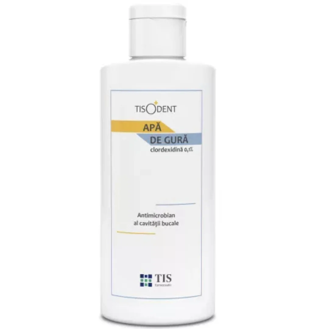 Apa De Gura Cu Clorhexidina 0.1% Tisodent, 250Ml, Tis Farmaceutic