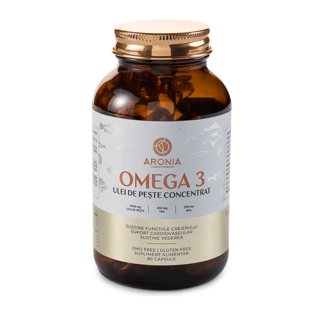 Omega 3, 1000mg, 90 Capsule, Aronia Charlottenburg
