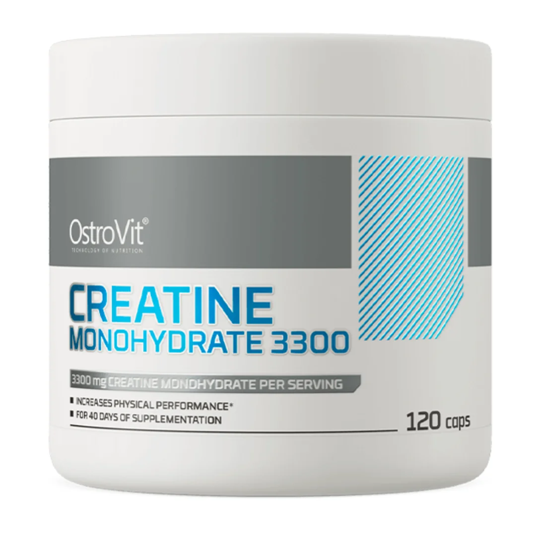 Creatina Monohidrata, 3300 Mg, 400 Capsule, OstroVit