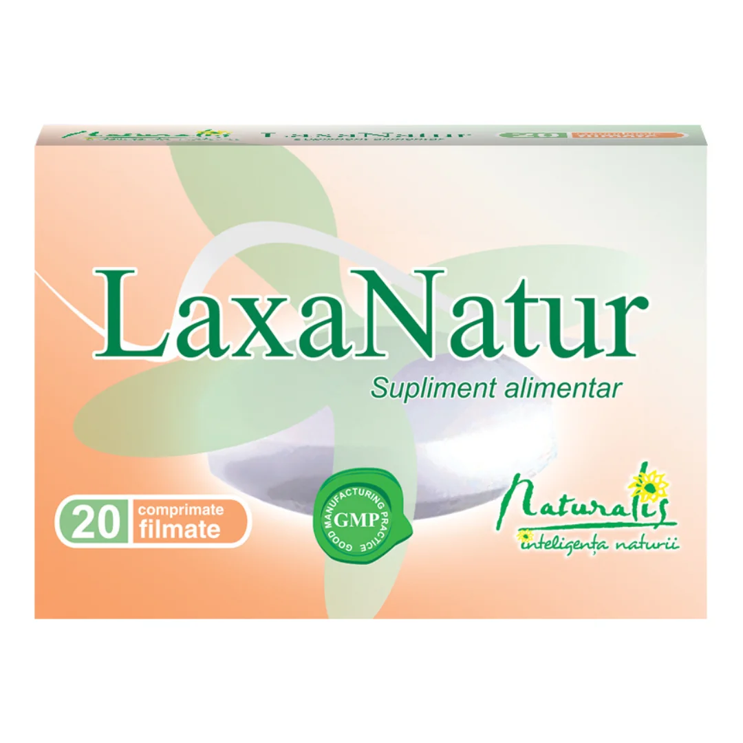 LaxaNatur, 20 Comprimate, Naturalis