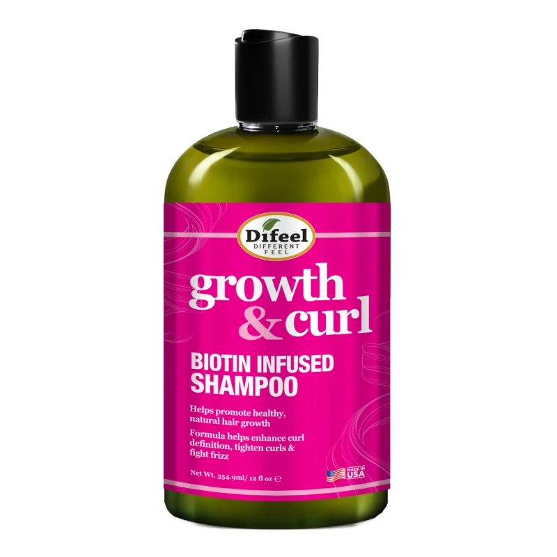 Sampon Regenerant Cu Biotina Pentru Par Cret, 354.9 Ml, Difeel