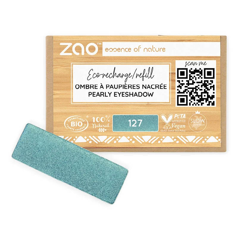 Fard De Pleoape 127 Peacock Blue, Zao