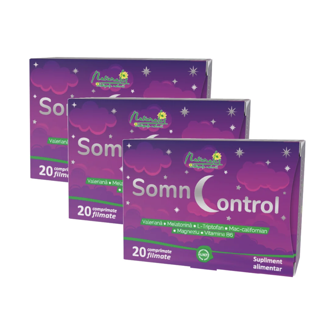 Somncontrol, 20 Comprimate, Naturalise