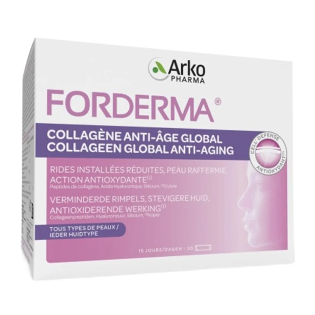Forderma Collagen, 30 Plicuri*15 Ml, Arkopharma