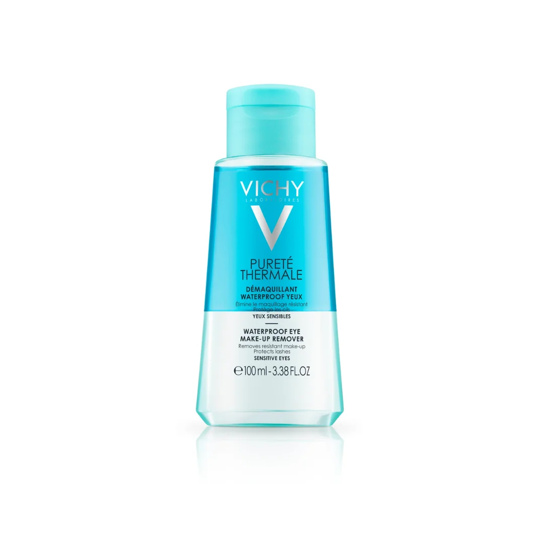 Demachiant Bifazic Waterproof Pentru Zona Ochiilor Purete Thermale, 100ml, Vichy