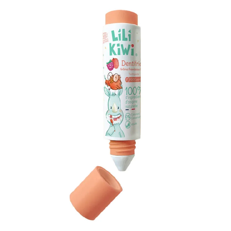 Pasta De Dinti Pentru Copii 3-12 Ani Zmeura Si Litchi, 30 Ml, LILIKIWI