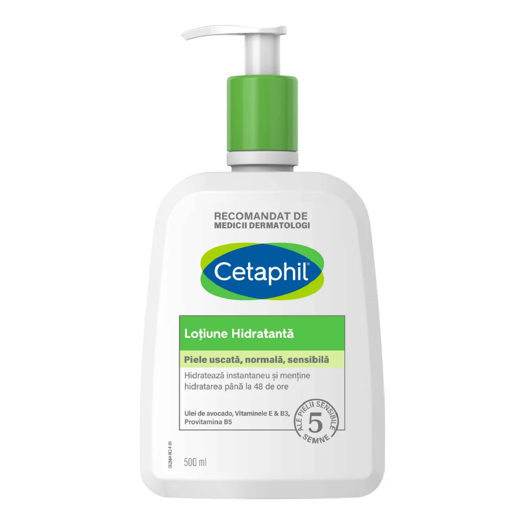 Lotiune Hidratanta, 500 Ml, Cetaphil