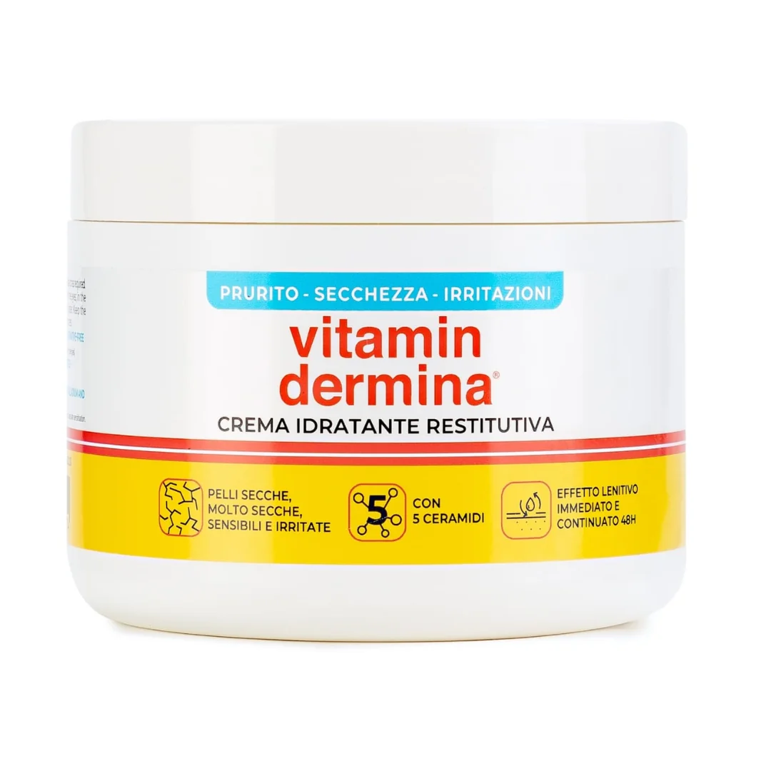 Crema Hidratanta Reparatoare 500 Ml Vitamin Dermina