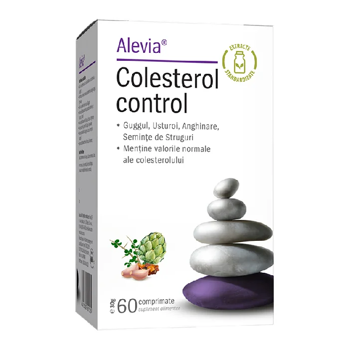 Colesterol Control, 60 Comprimete, Alevia