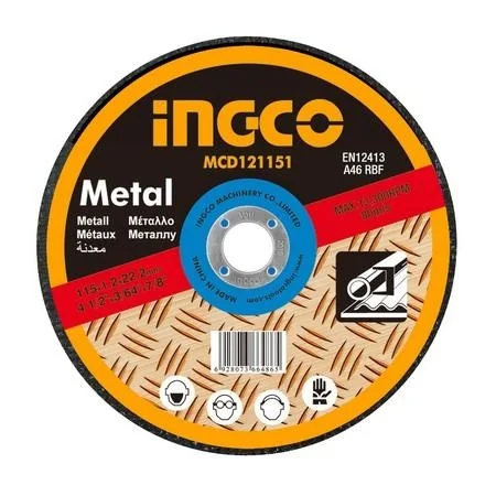 Disc Abraziv Ingco 125x1.2mm INGCO MCD121251