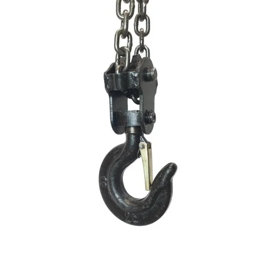 Macara manuala cu lant 1 tona, lungime lant 3m, sistem siguranta, Craft-Tec MX549 - MX549