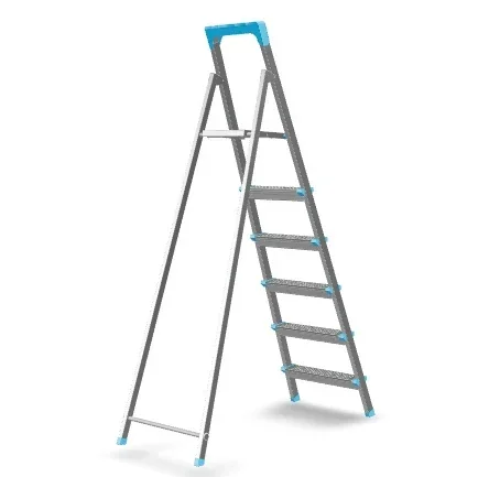Scara otel 6 trepte, 5+1, 123cm, 120kg, 6,4kg, pliabila, M5.1S
