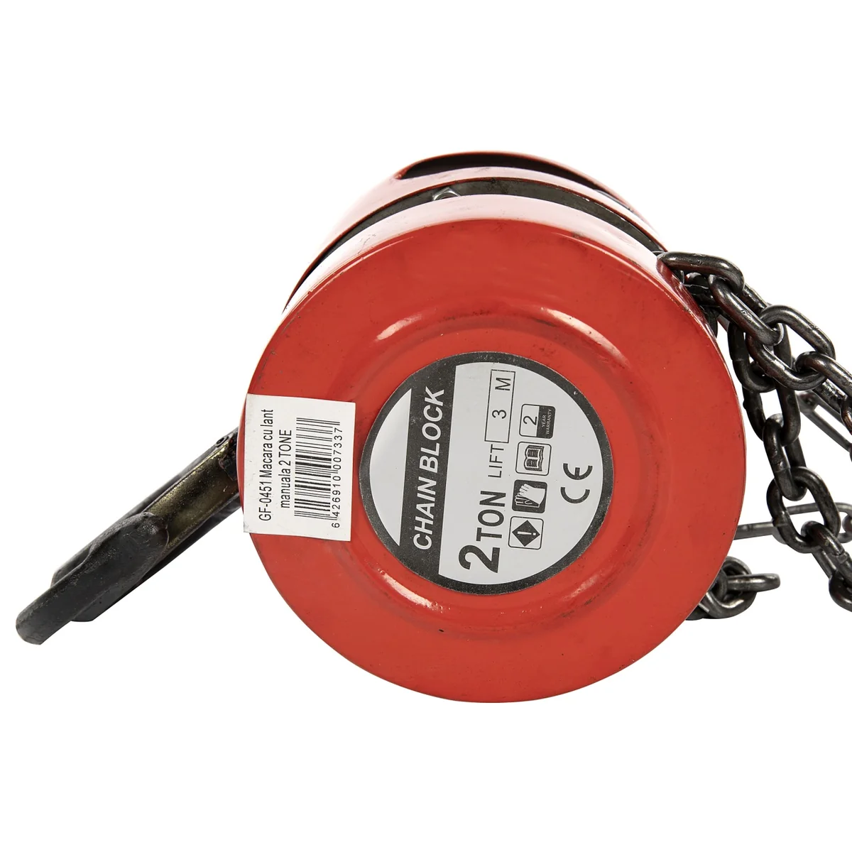 Macara 3T tone, 3m cu Lant manuala, (Palan Mecanic) Poland B0570