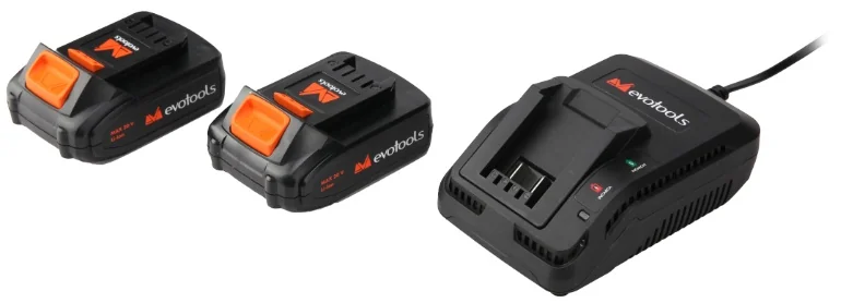Masina de insurubat multifunctionala MT20 brushless 20V 2 acumulatori 2Ah 3 capete mandrina 13 mm impact 200 Nm mini ferastrau 100 mm EvoTools 682373