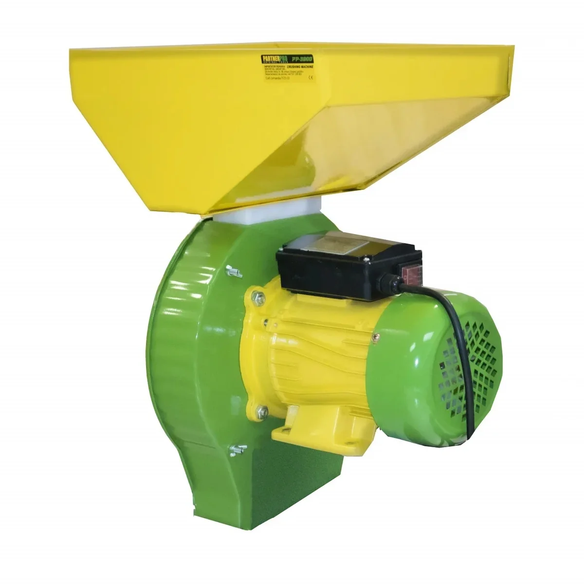 Moara cereale 3900W, electrica, 240 Kg/h, 2850rpm, 20 ciocanele PartnerPRO PP3900