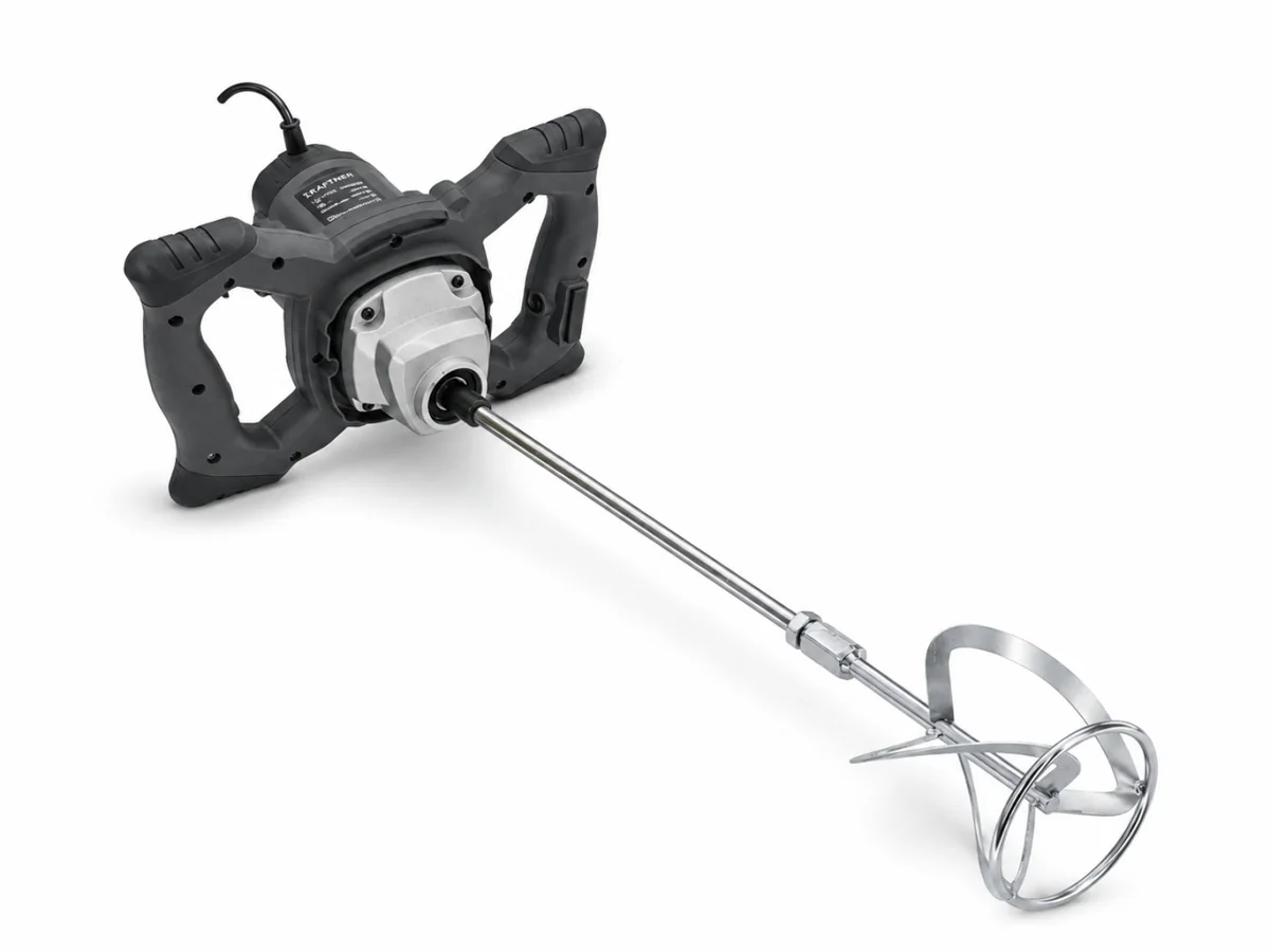 Malaxor electric (mixer amestecator) 1600W, 950rot/min, paleta 120mm, 6 trepte de viteza, filet M14, pentru beton KRAFTNER KF-6278