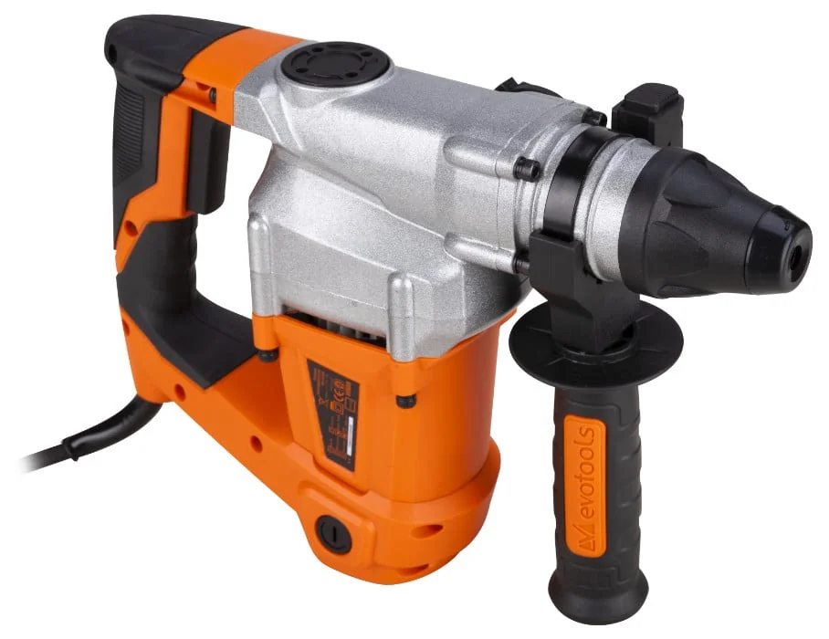 Ciocan Rotopercutor 800W, 4J, 850 Rpm, Perii Rezerva, 3 Burghie, Trusa Evotools 679687