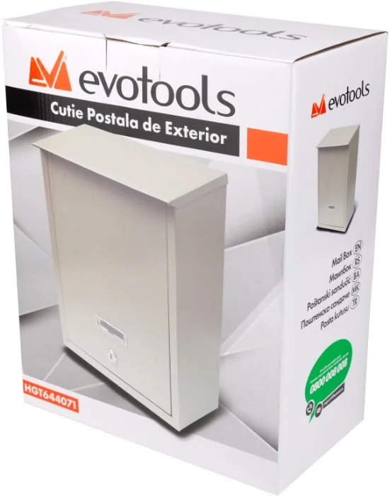 Cutie Postala 260x335x120 2 Chei, Evotools 644071