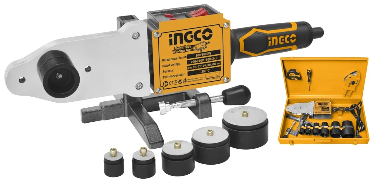 Trusa Sudura Plita Ppr 1500W 20-63 Mm Ingco PTWT215002
