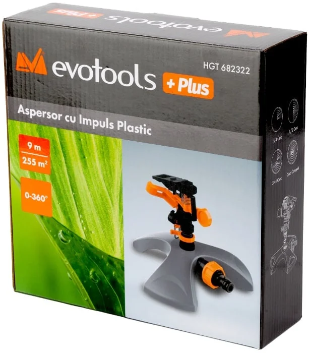 Aspersor Cu Impuls Plastic Plus Evotools 682322
