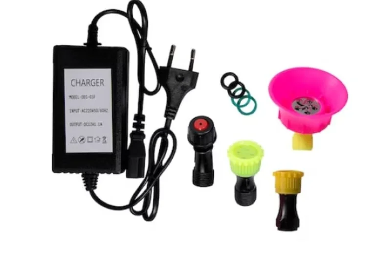 Pompa De Stropit Cu Baterie 16L + Actionare Manuala Vermorel Electric Cu Acumulator 8AH, Bervas B7487