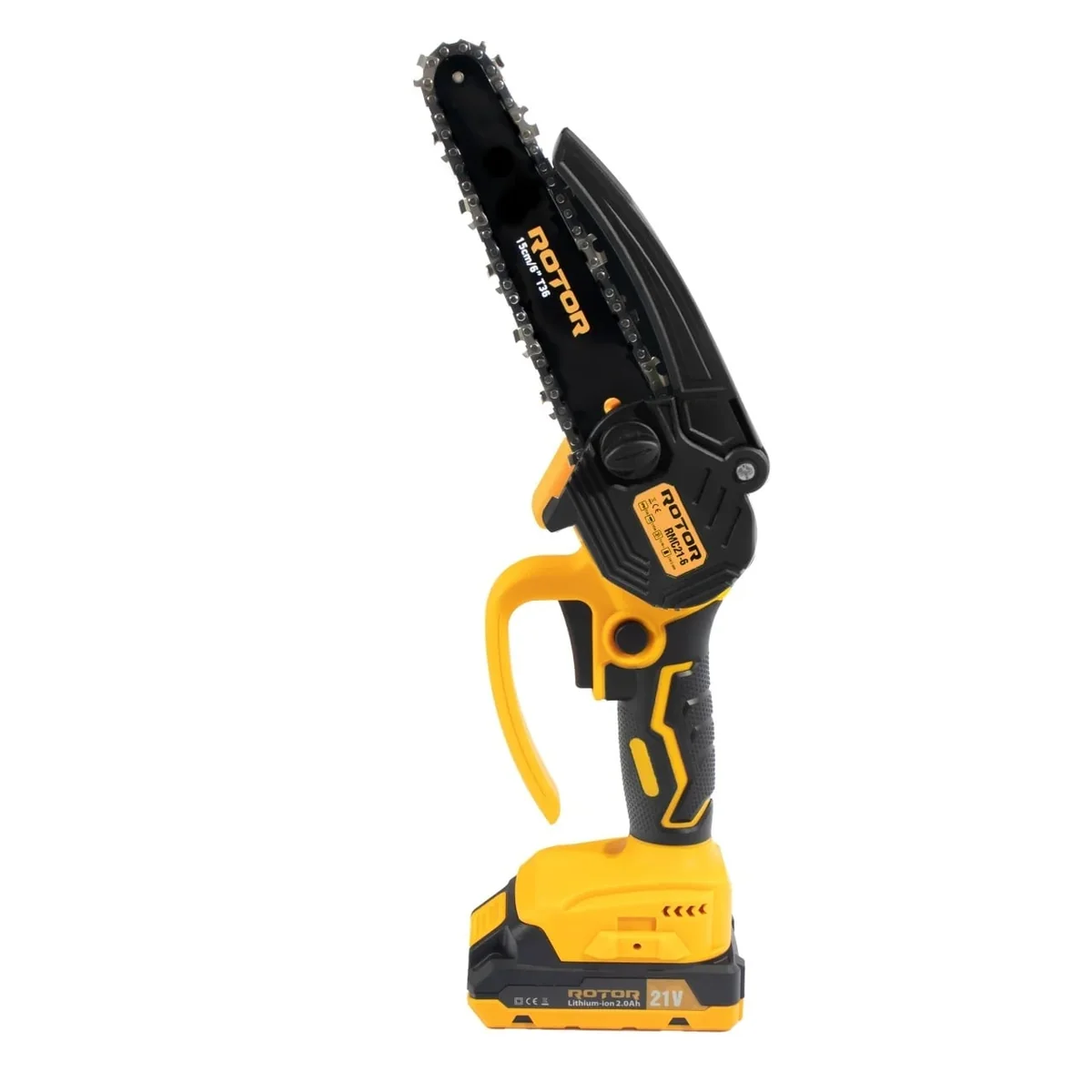 Mini Drujba Electrică Cu 2 Acumulatori 21V, 2AH, 150mm, 12m/s, ROTOR RMC21-6