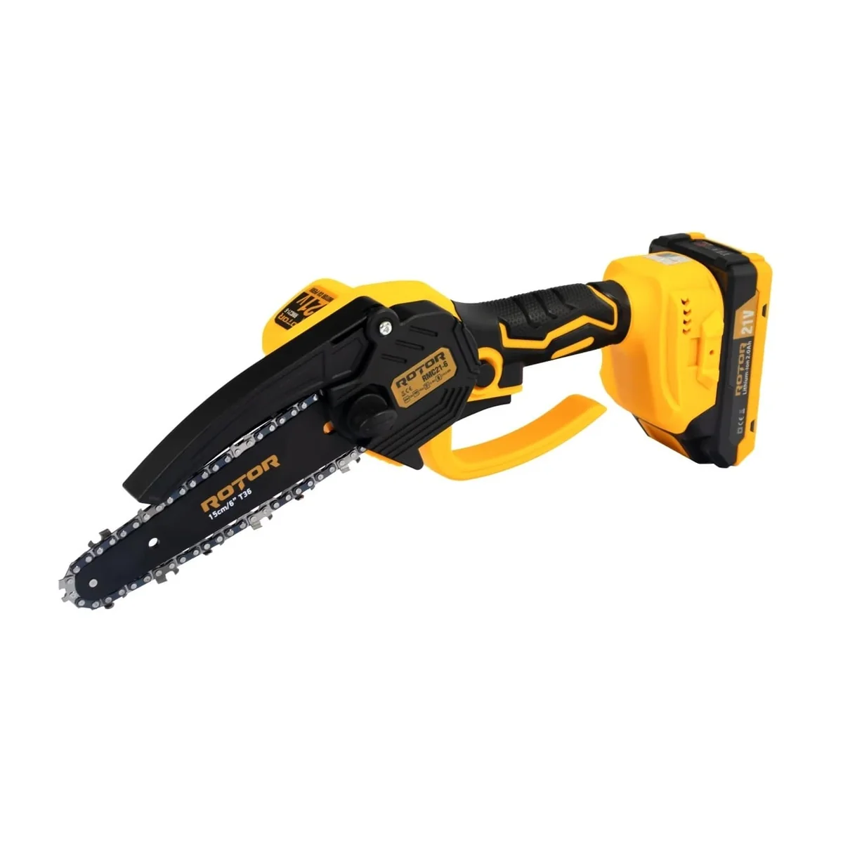 Mini Drujba Electrică Cu 2 Acumulatori 21V, 2AH, 150mm, 12m/s, ROTOR RMC21-6