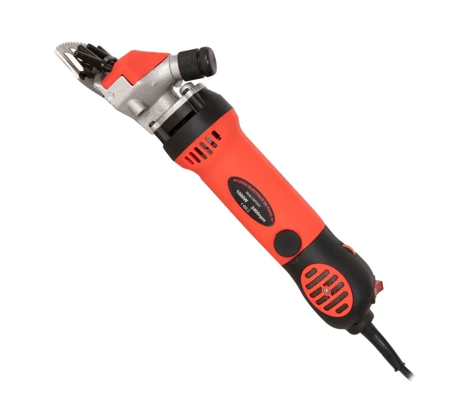 Mașină De Tuns Oi Profesională Cu Variator De Turație 1000W, 2400RPM, Accesorii Incluse, Cărbuni Rezervă, NAKAMOTO 1000 JAPAN
