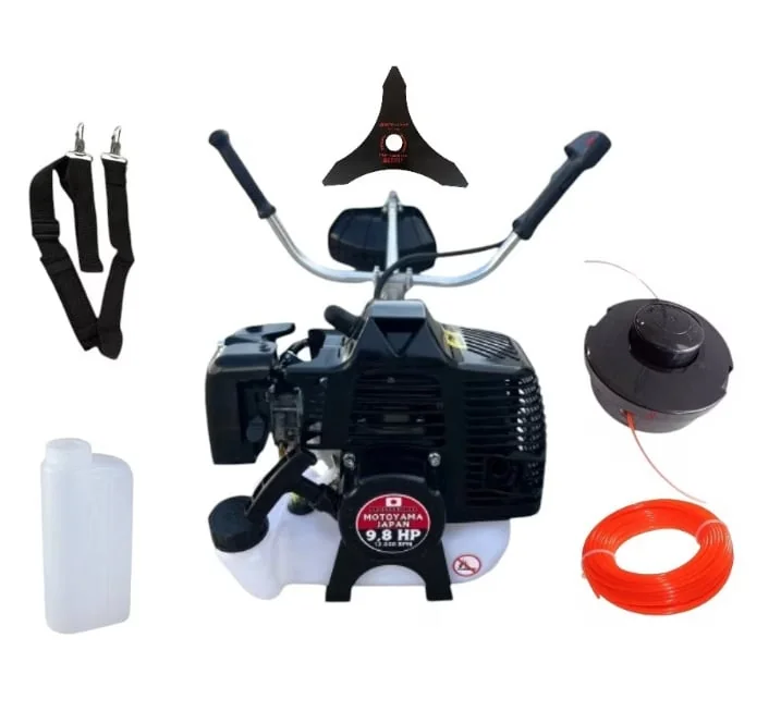 Motocoasa Benzina 2T 7.8Cp, 52Cmc, 12000Rpm, Accesorii Incluse, Campion CMP1553