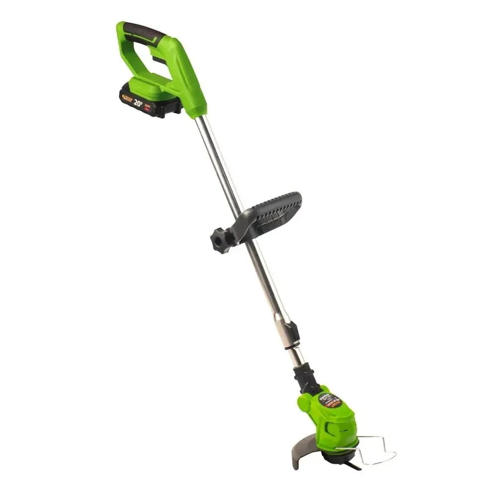 Trimmer Electric Cu 2 Acumulatori Pentru Tuns Iarba, 12 Accesorii, 10000Rpm/Min, 21V, 1.5AH