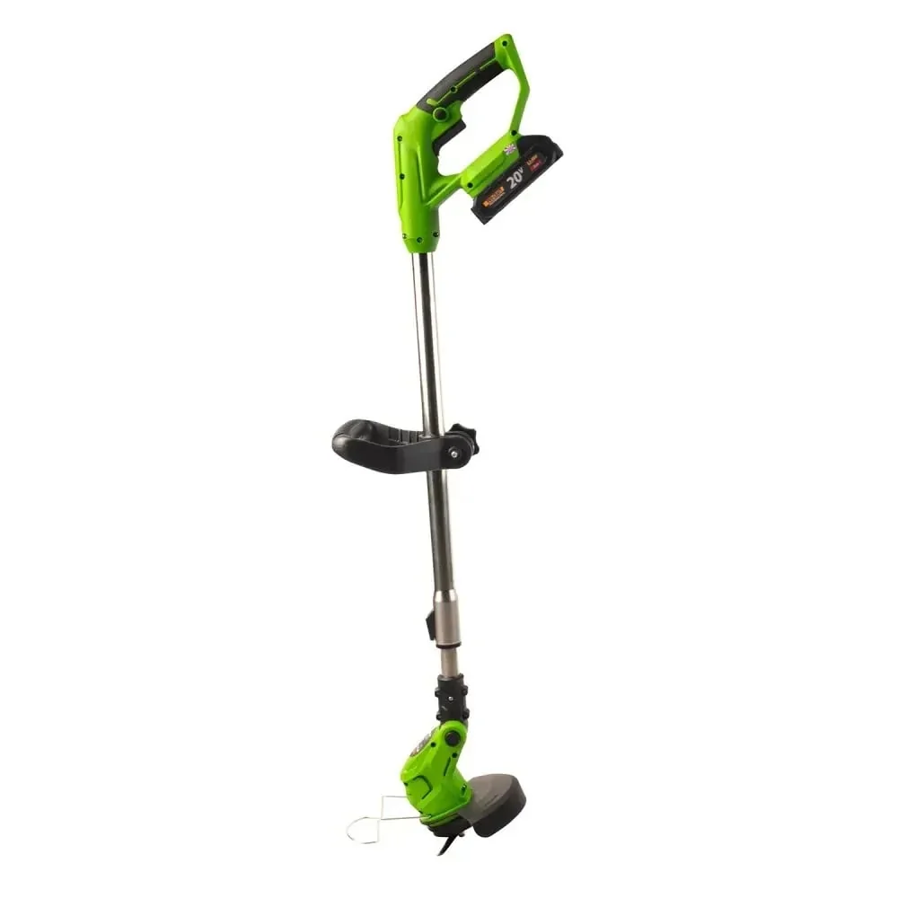 Trimmer Electric Cu 2 Acumulatori Pentru Tuns Iarba, 12 Accesorii, 10000Rpm/Min, 21V, 1.5AH