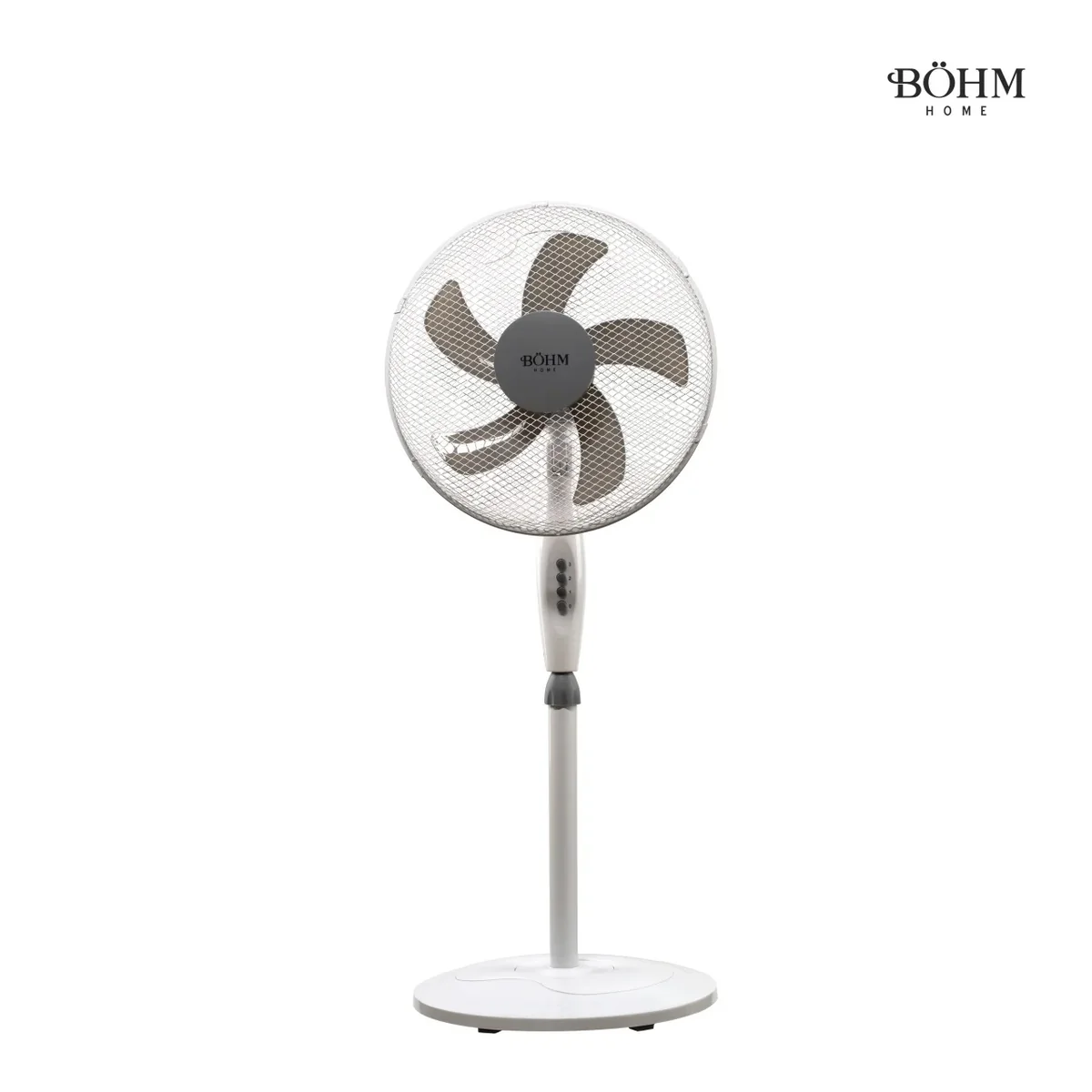 Ventilator Aer 16'' 125 Cm Reglabil Oscilație 90 Grade 3 Viteze 50W 5 Pale BOHM BLSF-4043