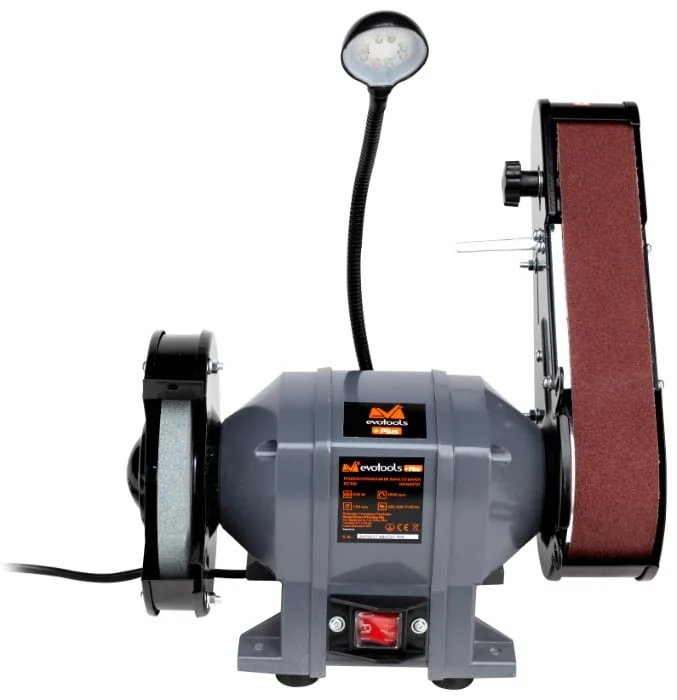 Polizor De Banc Cu Banda 250W, 150mm, Banda: 686x50mm, 2800Rpm, Evotools Plus 682727