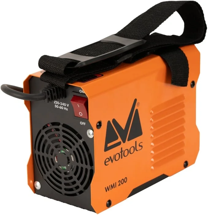 Black Friday Aparat De Sudura Tip Invertor Wmi 200 Anti-Stick, 2.8kg, 2.5-3.2mm, Evotools 683145