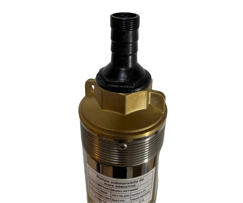Pompa Apa Submersibila Mare Adancime, Inaltime 160M, Cablu 20M, 1500W, 100% Cupru, 5000 L/H Campion 4STM900 CMP1444