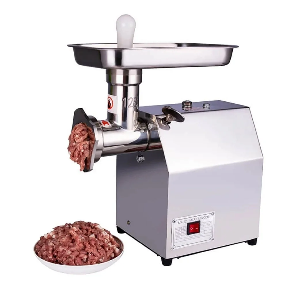 Masina Electrica De Tocat Carne Mk12 4500W Profesionala, Accesorii Inlcuse, Adaptor Carnati, Reductor Cu Ulei Campion Professional CMP1718