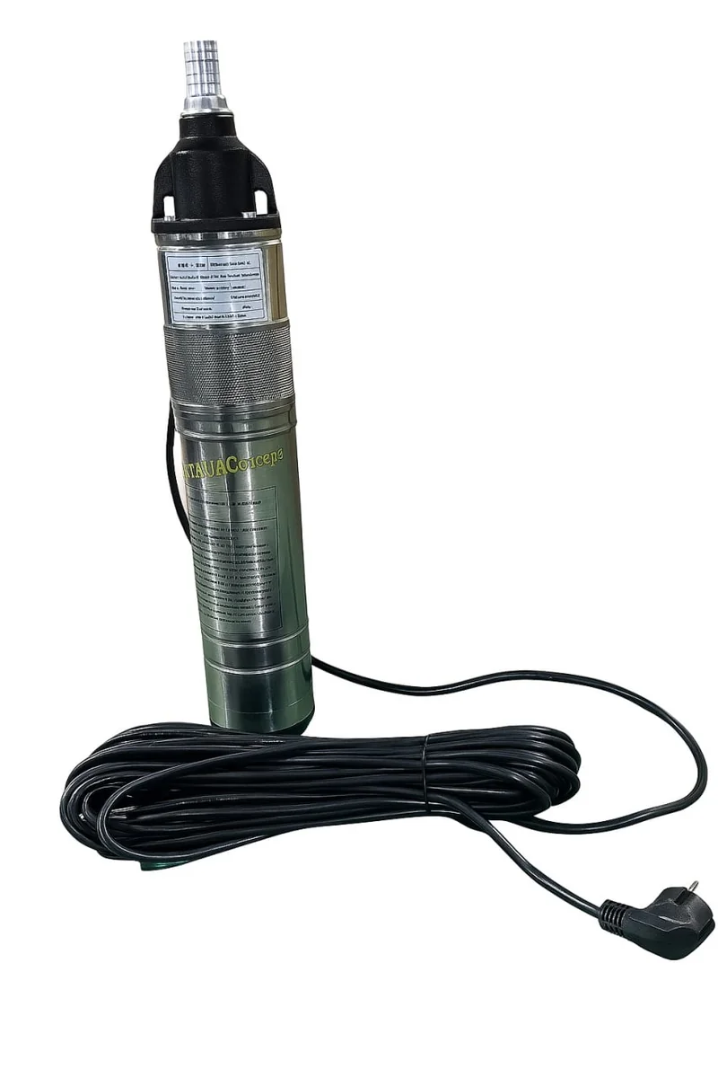 Pompa Apa Submersibila Cablu 20m, 1500w, Melc Inox, 4qgd, 140m Inaltime, 5000l/h, Ip68 – Cod CMP1475