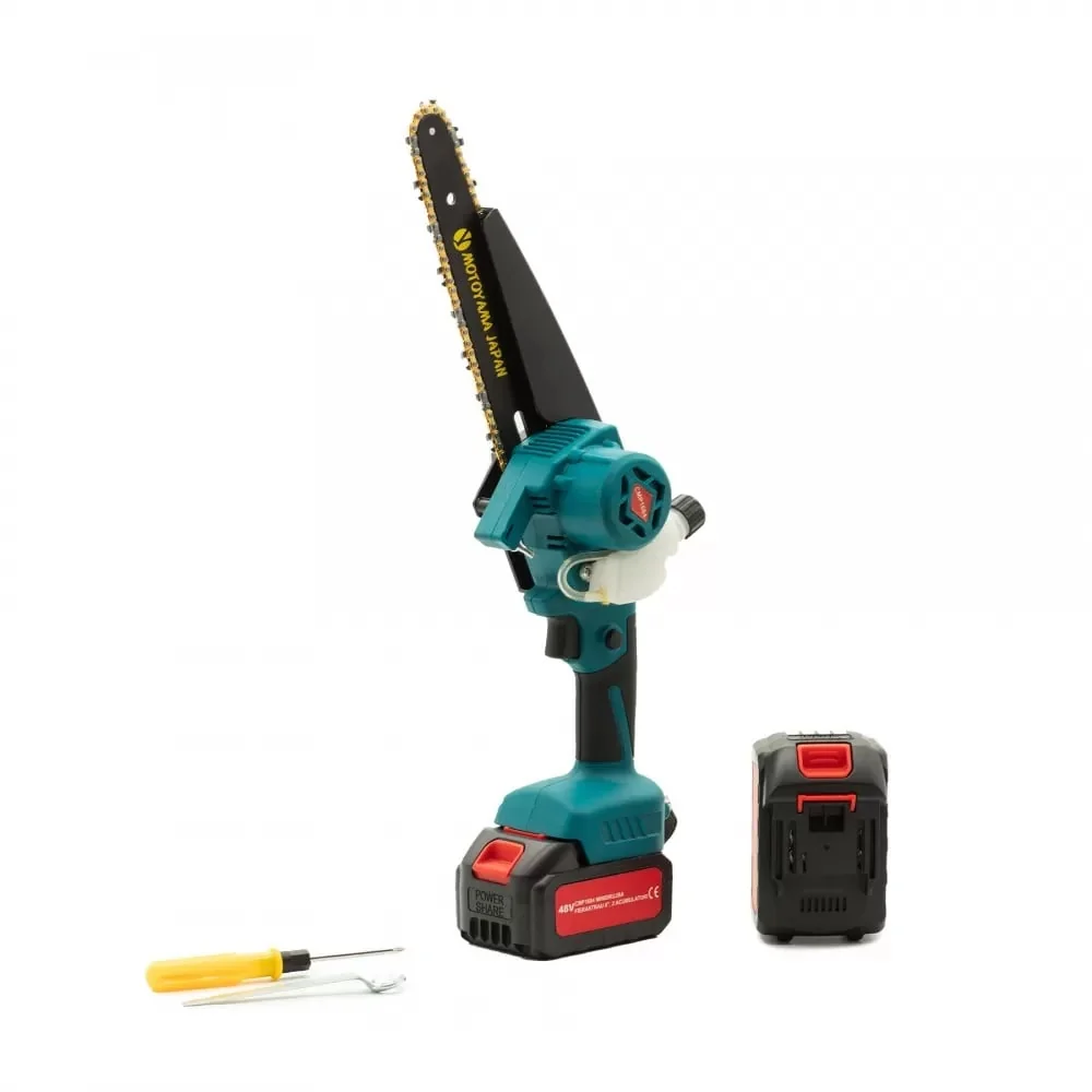 Mini Drujba Electrică 8AH Cu 2 Acumulatori, Burshless, 2000Rpm, 7.5M/S, Ungere Automată Campion CMP1684