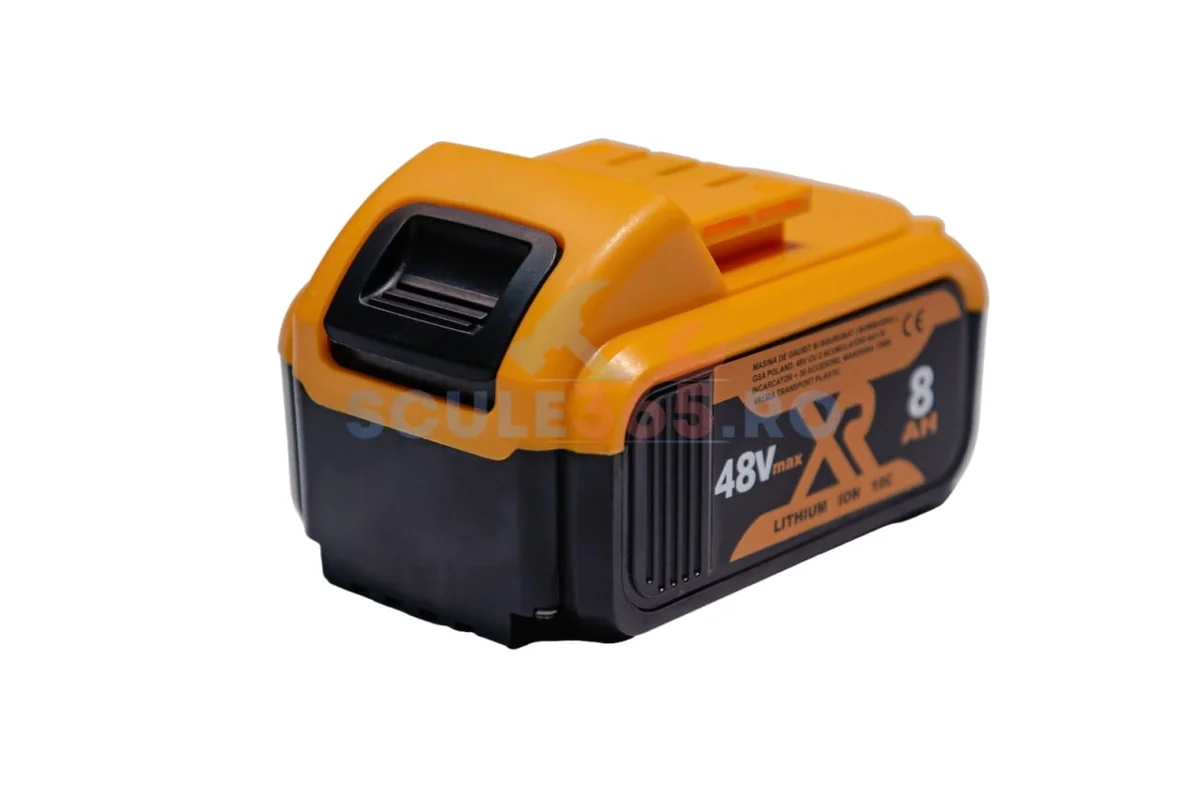 Masina De Gaurit Si Insurubat Cu Percutie 120 Piese, 48V, 2 Acumulatori, Trusa, Incarcator Inclus, Bormasina Autofiletanta 8Ah, 1300Rpm, Campion CMP1663