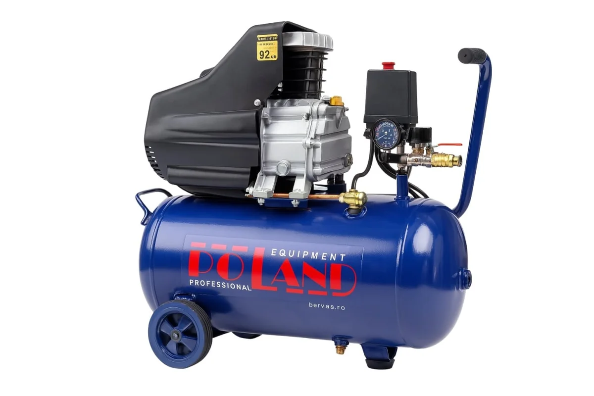 Compresor De Aer 50L, 2200W, 150L/Min, 8Bar/115Psi, Poland Professional