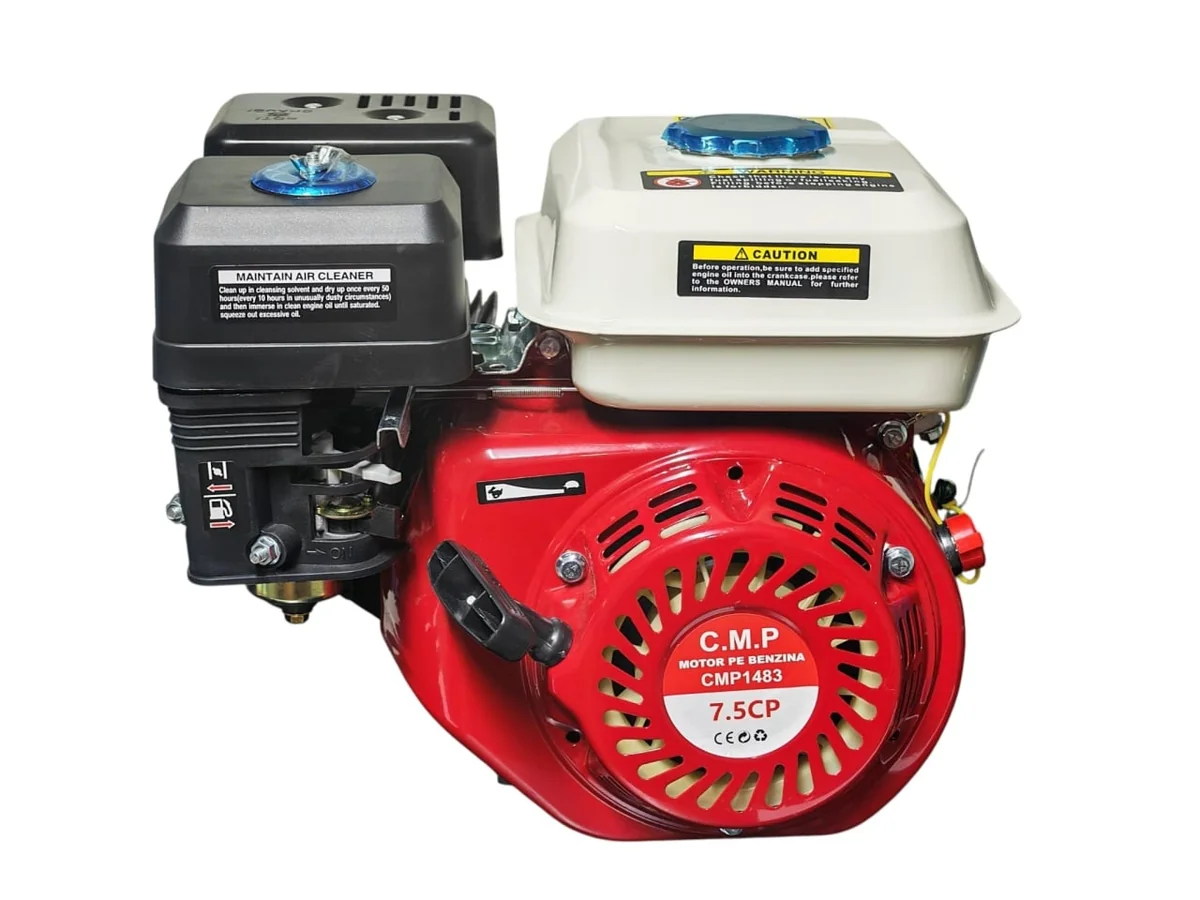 Fulie Cadou Motor Benzina 7.5cp, 4 Timpi, 196cmc, 3600rpm Ax 3/4, 15kg, Pentru Generator, Motocultor, Motopompa Etc Campion CMP1483