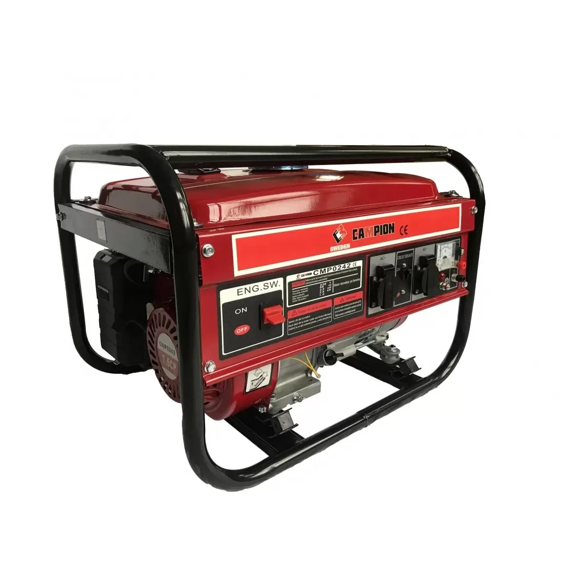 Generator Curent Electric 2800W, Motor 4 Timpi, 210 Cmc, 7.5 Cp, 32 Kg, Campion CMP0242