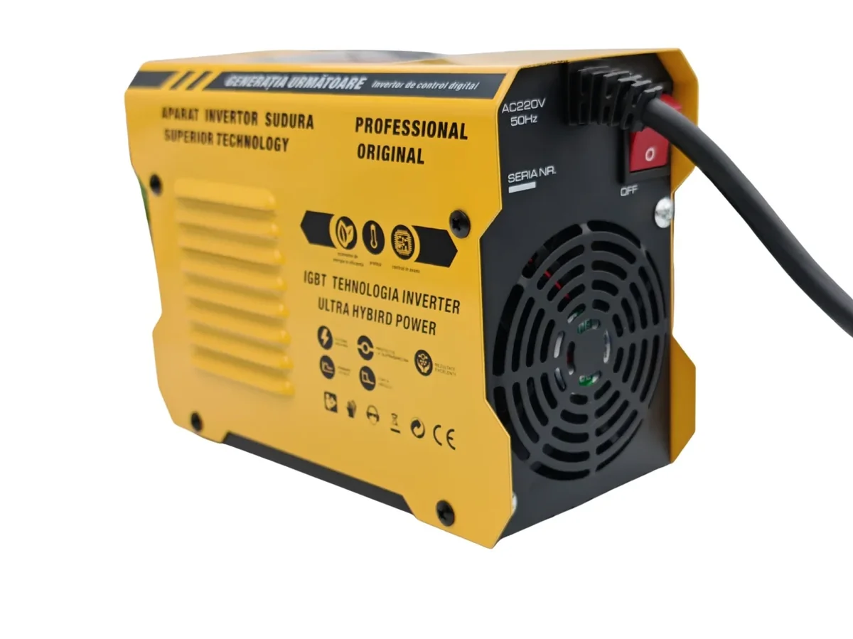 Aparat De Sudura Tip Invertor 494A, Reglaj, Afisaj Digital, Ventilat, 1.6-4mm, Next Generation - URAL MASH Professional CMP1694