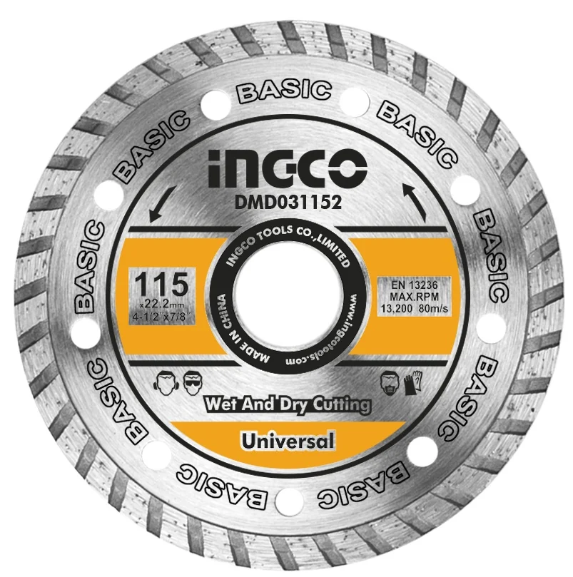 Disc Diamantat Turbo 230mm X 7,5mm INGCO DMD032302