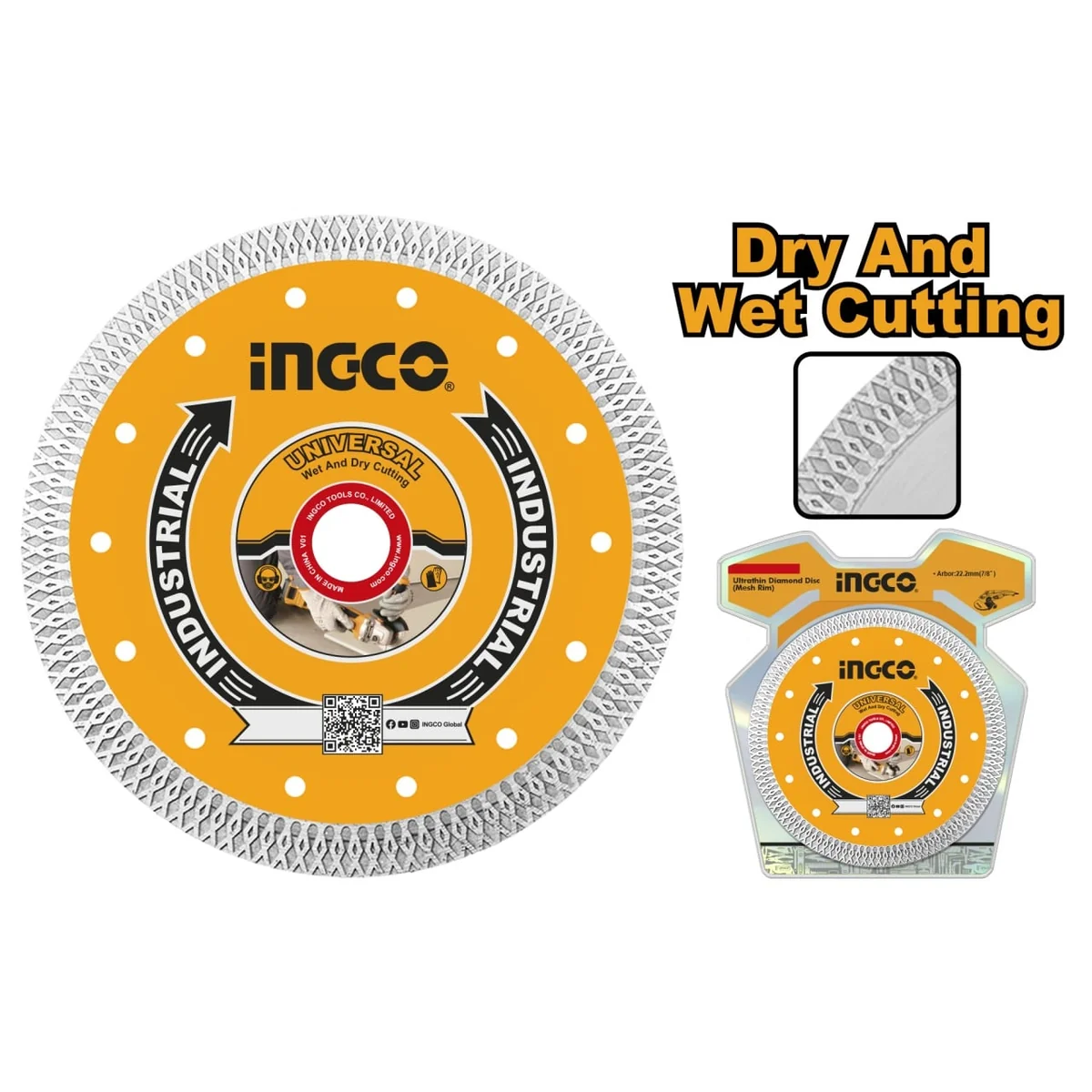Disc Diamantat Continuu Ultra Subțire 115x0.8mm Industrial